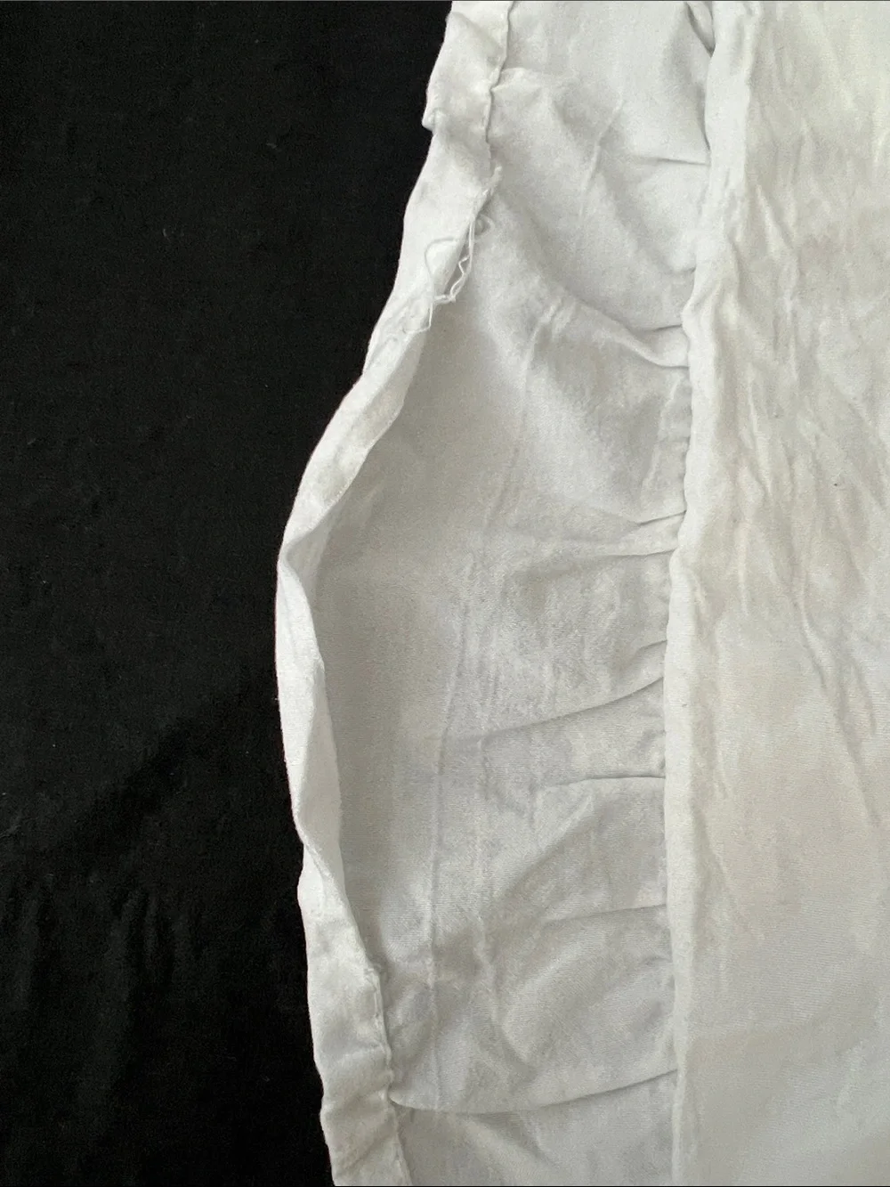 Lush Decor King Ruffle Pillow Shams White Farmhouse Cottage Set